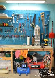 A Basement Workshop Tour She Ain T Pretty But She S Functional Basement Workshop Basement Organization Tool Room