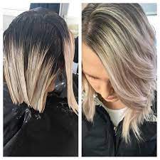 Level 6 Ash Root With Redken5thave S Free Hand Lightener Rootyblonde Balayage Ash Kosmo Redkenobsessed Cha Balayage Hair Makeup Long Hair Styles