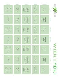 The book of recipes (which you could just borrow) which costs 12 dollars or less, . Meal Plan Week 1 180 Challenge