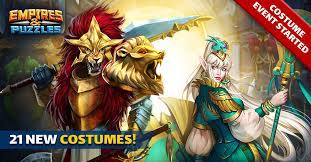 The event begins today (29 june) and will end on 13 july. Empires Puzzles On Twitter Costume Chamber Has Just Reopened Play This Month S Costume Event Now Https T Co Orko9zesqp