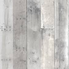 Just peel and stick to apply! Reclaimed Wood Peel Stick Wallpaper Gray Threshold Target