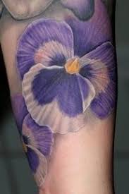 Violets Are Blue Violet Flower Tattoos Purple Tattoos Violet Tattoo