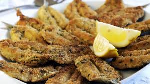 Gebackene Sardinen Mit Krauter Parmesan Panade Rezept Fisch Zubereiten Sardinen Rezept Sardinen