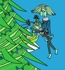 X-Mas Advent Day 24: Donna and Cindy Underwater by SB1991 on DeviantArt