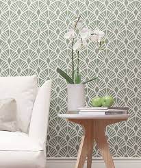 Large Floral Pattern Stencil Allover Wall Stencil Reusable Etsy Schablonen Zum Malen Geometrische Wandmalerei Wand