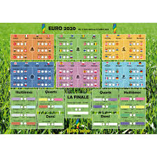 Qualifiées, dates, calendrier, groupes, résultats, diffusion l'euro 2020 aura lieu en 2021 ! Achat Calendrier Euro 2020 2021 Scores Foot