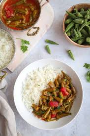 Bamya Middle Eastern Okra Stew Little Sunny Kitchen Okra Stew Middle Eastern Recipes Lebanese Recipes