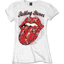 1.70 w x 2.00 h. Rolling Stones Tattoo Flash Clothes And Accessories For Merchandise Fans