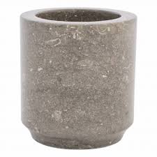 Gives off the look of authentic marble: Marble Toilet Brush Holder Dewa Indomarmer
