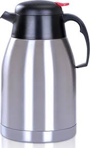 Premium Thermal Carafe Pitcher 2 Liters Capacity Double Wall Vacuum Insulation Stainless Steel Unbreakable Constructio Carafe Pitcher Thermal Carafes Carafe