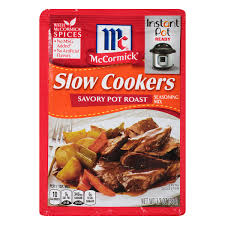 Pot roast doesn't typically get a nutritional nod, but that's likely because of the marbling. Save On Mccormick Slow Cookers Savory Pot Roast Seasoning Mix Order Online Delivery Giant
