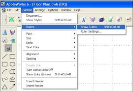 Draft A Cad Drawing Using Appleworks 6 For Windows