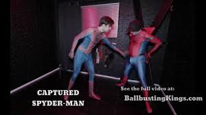 Captured Spyder-Man - Ballbusting Kings Preview