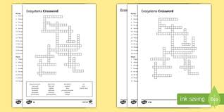 6 to 30 characters long; Ks3 Ecosystems Crossword Teacher Made