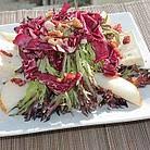 16 kleine salatblätter (spinat, lollo rosso ect) ggf käse (herkömmlich oder vegan) 8 cocktailtomaten 8 zahnstocher. Lollo Rosso Rezepte Chefkoch