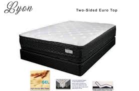 Brolynn two sided mattress these mattresses contain an individually pocketed coil unit with fortified edge support. Lyon Euro Top A Two Sided Soft Mattress