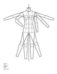 Using ivanova templates drawing/tracing a figure takes no more than 2 minutes. Fashion Flats Templates Female Zoe Hong