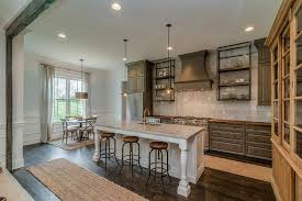 The floating shelf uses an integrated mounting frame that easily attaches to the wall. Kitchen With French Wall Shelves Vintage Kitchen