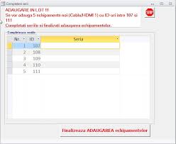 Modele procese verbale de custodie, predare primire, de casare, de receptie sau proces verbal de inventariere. Program Evidenta Echipamente