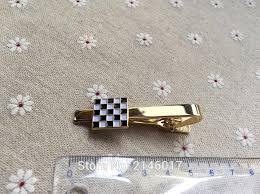 Black And White Checkered Floor Freemason Masonic Masons Black White Checkered Rug Floor Blue Lodge Lapel Enamel Tie Clips For The Freemason Mosaic Pavement Floor Rugs Mosaic Tie Clip