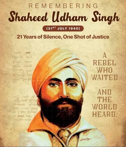 Shaheed Udham Singh, a prominent Indian freedom fighter, is remembered for his act of justice in avenging the Jallianwala Bagh massacre. In his remembrance, students of grades 1 and 2 presented lines