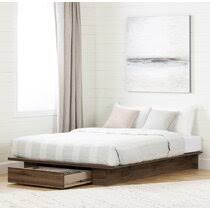 It was the pieces up top that form the platform, so we went. South Shore Soho Platform Bed Wayfair