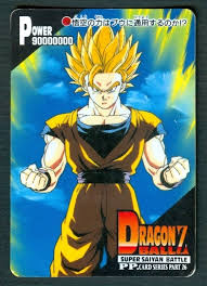 ドラゴンボール 超 （ スーパー ）, hepburn: Dragonball Z Dragon Ball 1995 Super Saiyan Battle Pp Card Series Part 26 Power 90000000