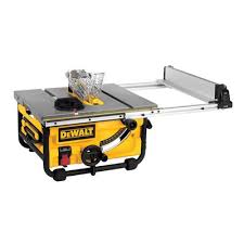 Dewalt Dwe7480 10 In 15 Amp Compact Job Site Table Saw With 24 In Rip Capacity Table Saw Jobsite Table Saw Table Saws For Sale