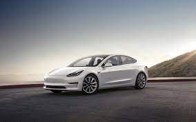 Download Wallpapers 4k Tesla Model 3 2017 Cars White Model 3 Electric Cars Tesla Besthqwallpapers Com Tesla Modelos Tesla Carros
