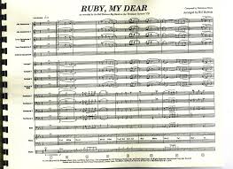Ruby My Dear By Composer Performer Holman Bill Jazz