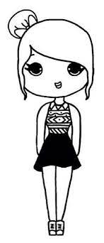 There is more depth and realism, and the use of new viewpoints is possible. Kawaii Drawings Girl Easy Kawaiidrawingsgirleasy In 2021 Chibi Girl Drawings Girl Drawing Easy Kawaii Drawings