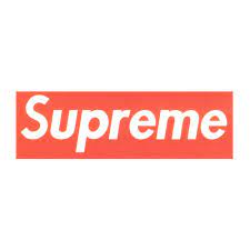Background #background background aesthetic #backgroundaesthetic free idea. Supreme White Logo On Red Background