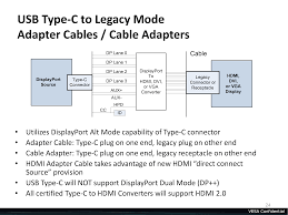 This cable is most commonly used in mobile charger for charging mobile phones and as a usb data cable to connect mobile devices to tranfer files and images between personal computers and phones. Displayport Alternate Mode For Usb Type C Announced Video Power Data All Over Type C