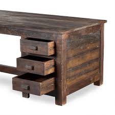 To design an antique office, choosing antique office desk furniture might not be enough. Antique Writing Desk Made Of Wood Large Dimensions