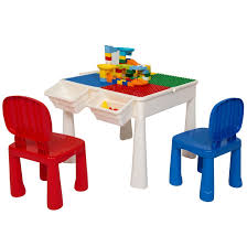 Shop for preschool activity table online at target. Isabelle Max 5 In 1 Multi Activity Table Set 76 Pieces Large Building Blocks Compatible Bricks Toy Play Table Includes 2 Chairs And Building Block Table With Storage Reviews Wayfair Ca