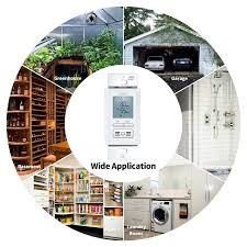 During summer months, the air outside is hotter and more humid. Buy New Generation Humidity Sensor Switch Ortis In Wall Bathroom Fan Automated Control Switch Air Moisture Detection Neutral Wire Required White 120v 220v Online In Indonesia B08xbrnpdf