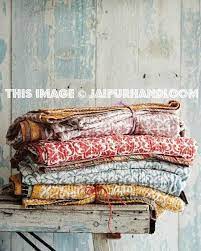 mandala tapestry kantha quilts poufs cushions duvet set area rug