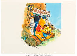 Find many great new & used options and get the best deals for winnie the pooh, ceramic honey jar, white, at the best online prices at ebay! Winnie The Pooh And His Honey Pot Color Illustration Walt Disney Lot 97344 Heritage Auctions