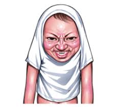  Angry Face Of Children By Niziuta Sticker 7730257 Angry Face Funny Angry Face Angry Anime Face