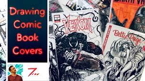 Drawing Comic Book Covers - Youtube