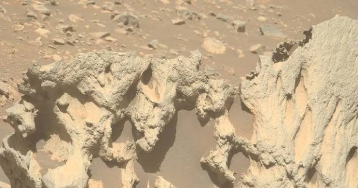 NASA Mars Discovery Strange Rock Found Perseverance Encounters a Possible Meteorite | मंगल की जमीन पर नासा के रोवर की खोज से दुनियाभर के वैज्ञानिक क्यों हैरान हैं? - News18 हिंदी