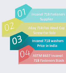 Inconel 718 Fasteners Alloy 718 Nuts 718 Inconel Bolts