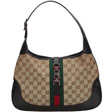 pre owned gucci beige brown gg canvas web jackie shoulder bag modesens gucci jackie bag handbag outfit gucci handbags