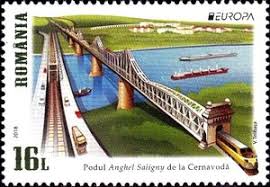 Anghel saligny, nscut pe data de 19 aprilie 1854 n comuna erbneti, judeul tecuci (actualmente dup efectuarea studiilor inginereti, anghel saligny se cstorete n septembrie 1876, n germania, cu tereza. Stamp Anghel Saligny Bridge In CernavodÄƒ Romania Europa C E P T 2018 Bridges Mi Ro 7363a Yt Ro 6280 Wad Ro043 18 Rom Ro 2188 2