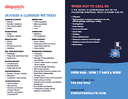 Find a location near you. Dispatch Health Mobile Urgent Care Your Insurance Agency