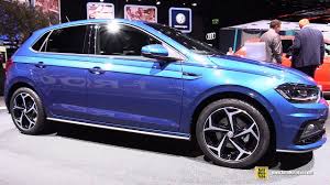2020 volkswagen polo r line with 115 hp in white metallic color,which i think really suits the car. 2018 Volkswagen Polo R Line Exterior And Interior Walkaround 2017 Frankfurt Auto Show Youtube