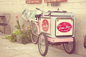 Little Man Ice Cream Does Weddings With This Adorable Bike Cart Thoughts Even Fits The Color Scheme Ice Cream Wedding Ice Cream Cart Little Man