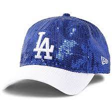 Victoria S Secret Pink Bling Mlb La Dodgers Los Angeles 9forty Adjustable Baseball Cap Hat Blue White Sequins Victori La Dodgers Hat Dodger Hats Dodgers Gear