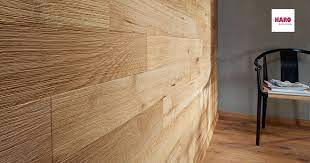 Die wandverkleidung ist für den innen und außenbereich geeignet! Wandverkleidung Aus Holz Mit Haro Markenboden