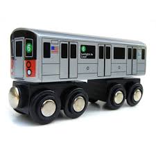 Munipals Nyc Subway Wooden 6 Train Nyc Subway Toy Train Subway Train